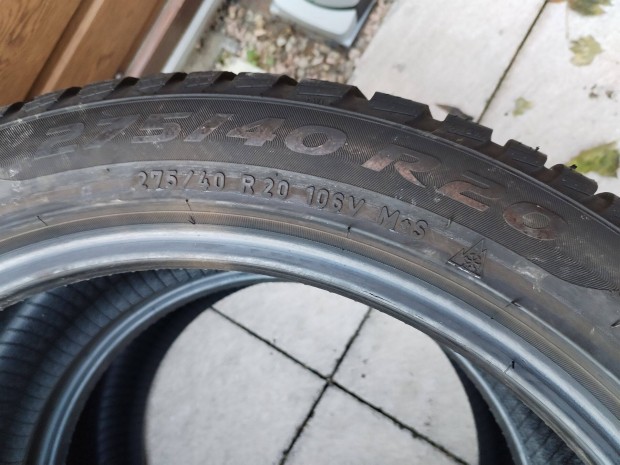 275 40 20 pirelli RSC 275/40 R 20 téli gumi 2 db