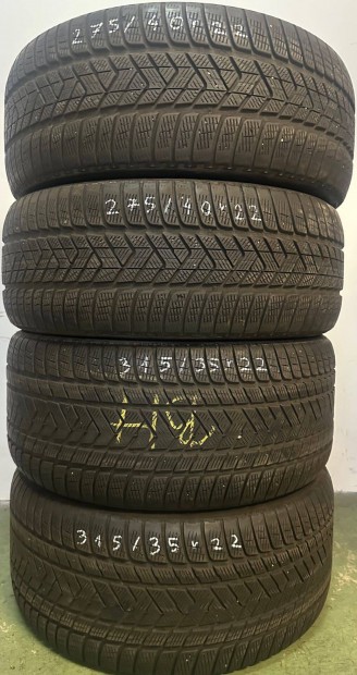 275/40 r22 / 315/35 r22 Pirelli Téli gumi