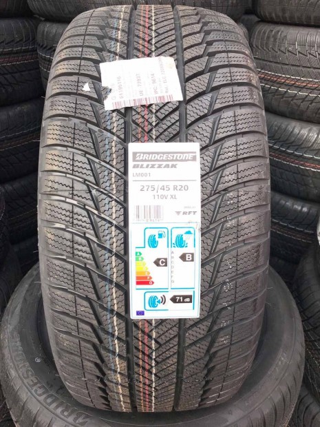 275/45R20 275/45 R20 új Bridgestone téli gumi defekttűrő Dot19 ÁR/db