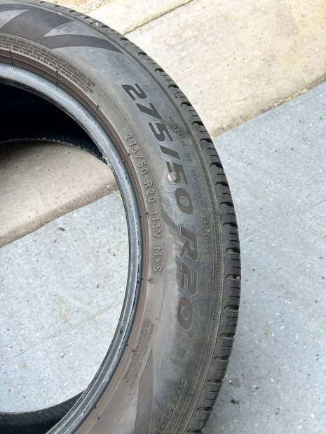 275/50 R20 szp llapot m+s pirelli scorpion zero