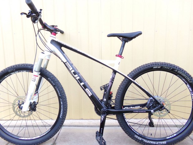 27.5 Bulls Copperhead megkmlt Carbon MTB trcsafk 2x10 XT, Rockshox