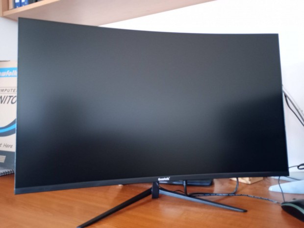 27" Ívelt FHD 100Hz Slim monitor 1080P - 2025-ös újszerű, dobozos