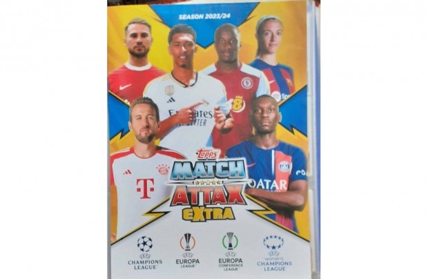 282 darab focis krta Match Attax Extra 2024 teljes sorok albummal