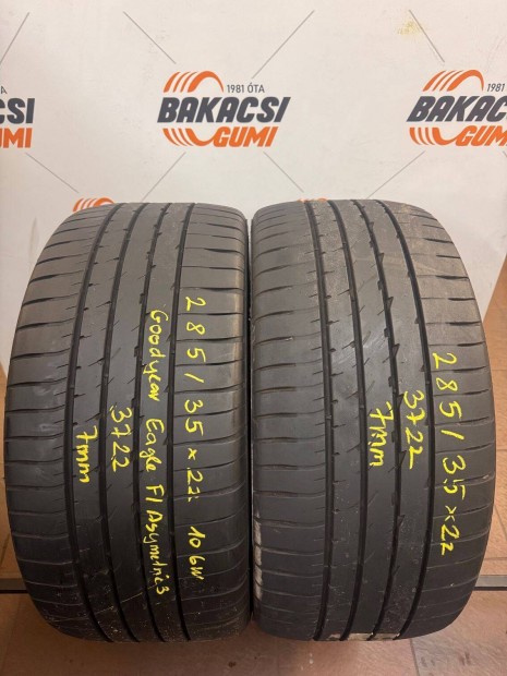 285/35R22 285 35 22 285/35x22 Goodyear nyári gumi eladó