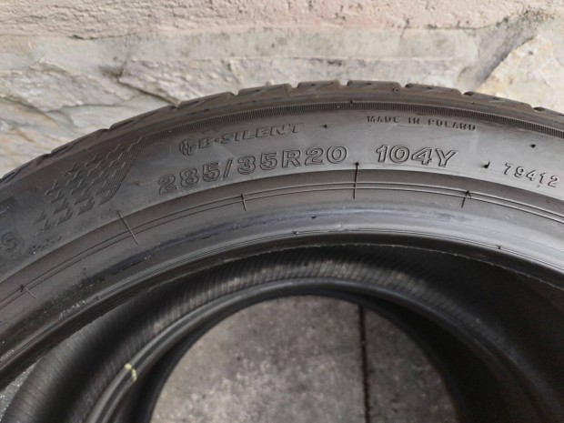 285 35 20 bridgestone 285/35 R 20 nyári gumi 2 db 2022.13.hét