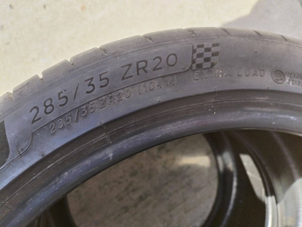 285 35 20 michelin 285/35 R 20 nyri gumi 2 db