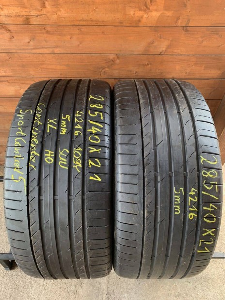 285/40R21 285 40 21 285/40x21 Continental nyri gumi elad