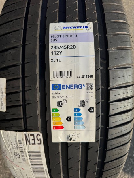 285/45R20 Michelin PS4-XL-SUV 112Y gumiabroncs elad