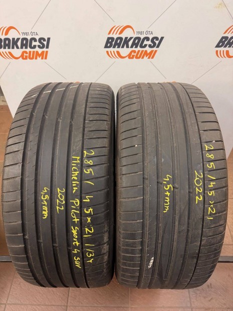 285/45R21 285 45 21 285/45x21 Michelin nyári gumi eladó