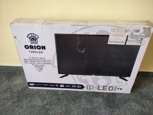 28" LED TV: Orion, 71cm, HD Ready, DVB-C,-T, USB, HDMI, CI elad Bajn