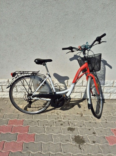28" Neuzer City női kerékpár fémbetétes gumival dupla falu felnivel 51