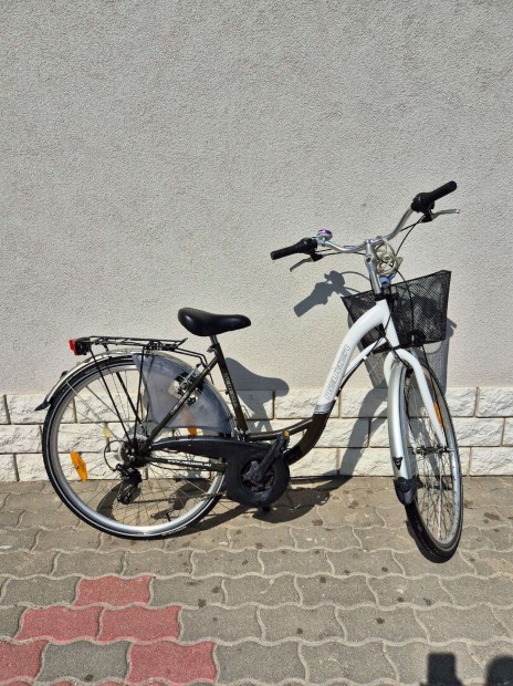 28" Neuzer City női kerékpár fémbetétes gumival dupla falu felnivel 54
