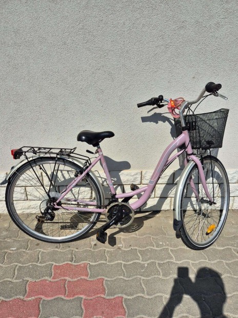 28" Neuzer City női kerékpár fémbetétes gumival dupla falu felnivel 57