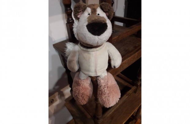 28 cm magasságú Nici plüss husky újszerű állapotban eladó