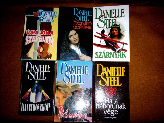 28 kötet Danielle Steel könyv egyben, új vagy újszerű állapotban