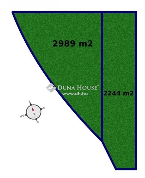 2989 nm-es telek elad� Vasasszonyfa