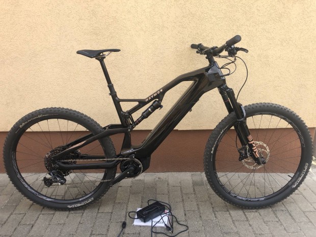 29"-os Raymon Airray 12.0 ebike, karbon vz, XL vz, 105km