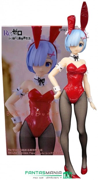 29 cm RE:Zero anime figura Rem sexy anime lny Piros nyuszi ruhban
