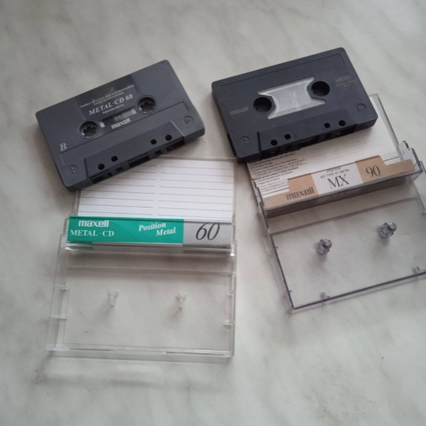 2DB Maxell metal kazetta eladó