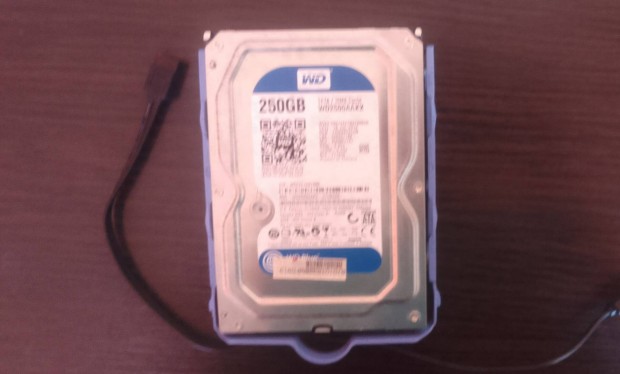 2DB WD 250 GB-os HDD
