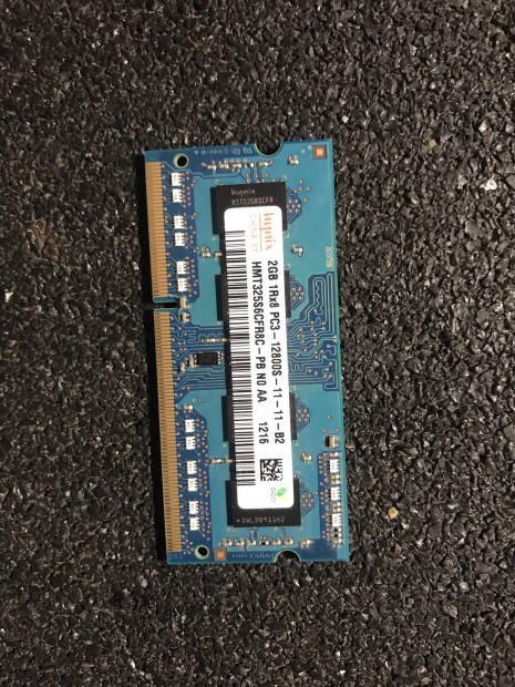 2GB DDR3 1600MHz Hynix laptop memória 