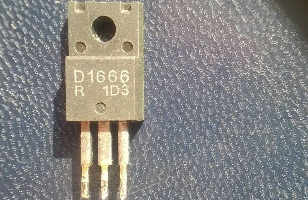 2SD 1666 N tranzisztor , 60 V , 3 A , bontott