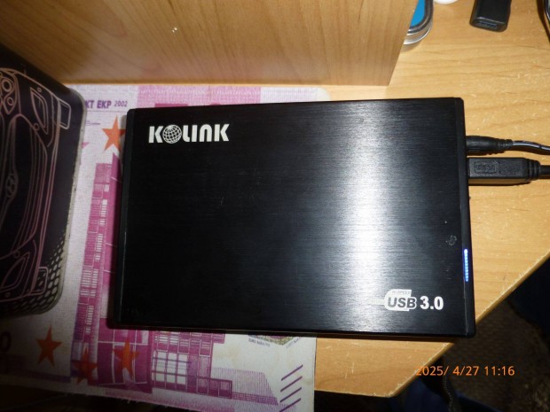 2TB Western Digital 3,5" HDD Kolink USB3.0 tokban