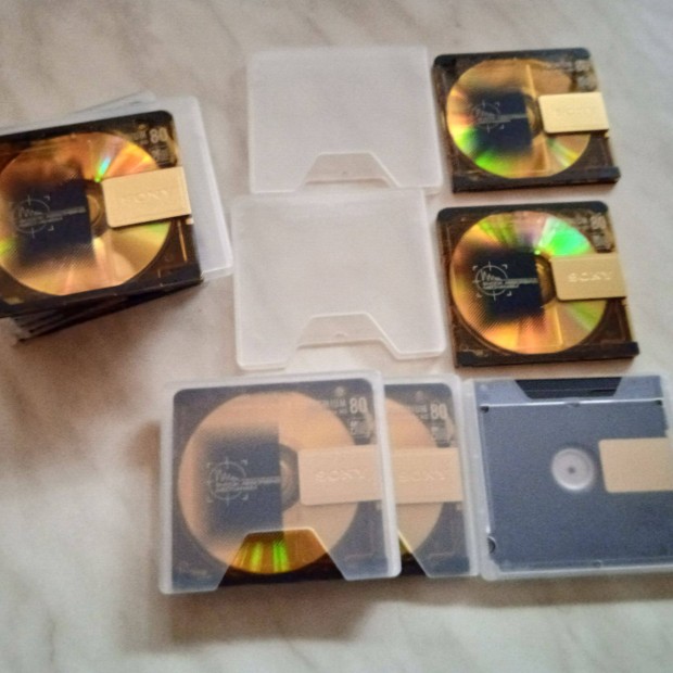 2T-10DB Sony Premium GOLD Minidisc jszer karcmente!!- deck-