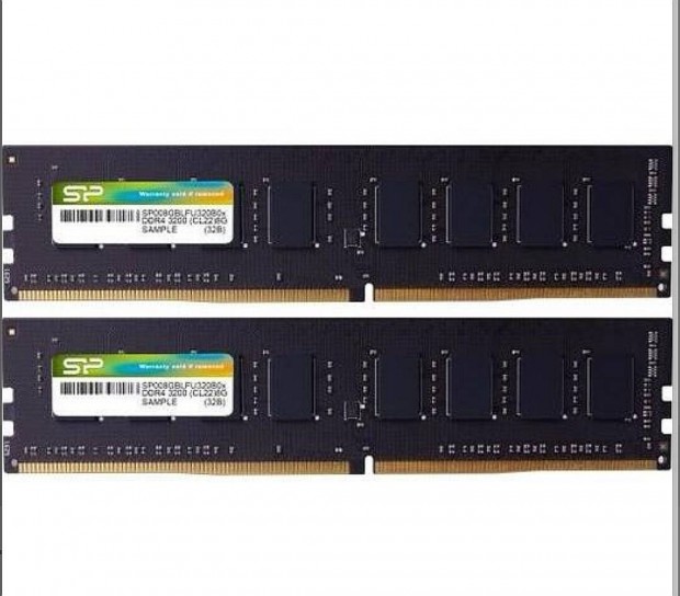 2X32GB DDR4 3200MHZ RAM, PC RAM, Korrekt ron! 