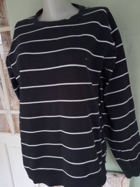 2XL-Es Tommy Hilfiger H.ujj pamut, pl.