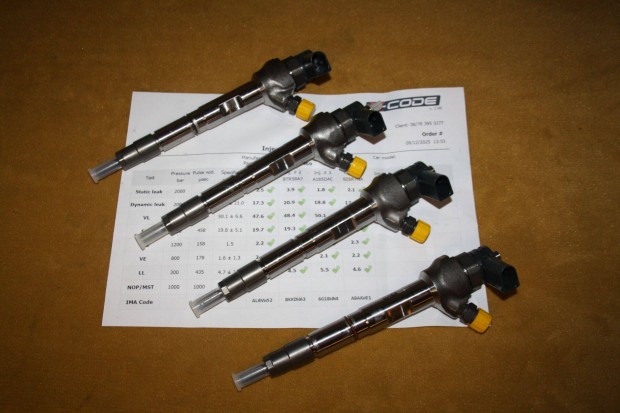 2.0 TDI porlaszt� 04L130277AC 0445110469 0445110468 0986435258