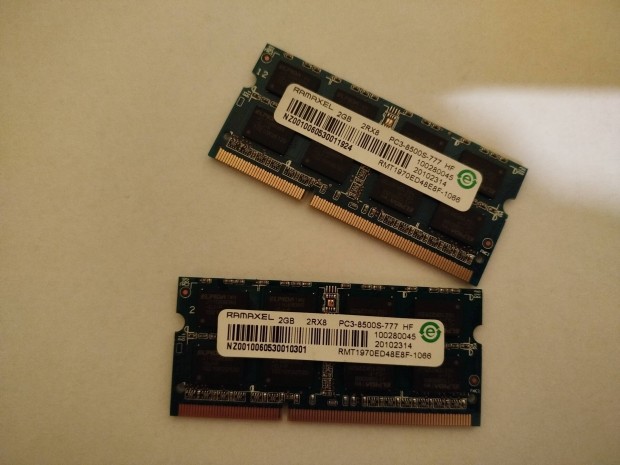 2*2gb ddr3 laptop ram