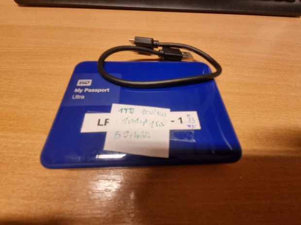 2,5" WD My Passport Ultra külső hdd