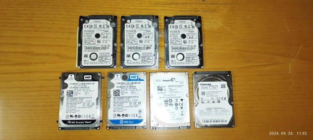 2,5"-os laptop HDD-k