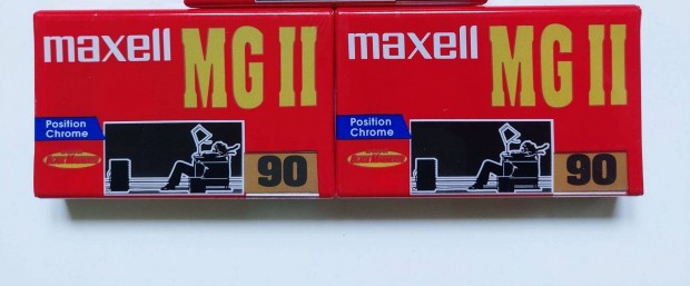 2-DB Maxell MG || 90 Position Chrome Kazetts MAGN Kazetta Maxell