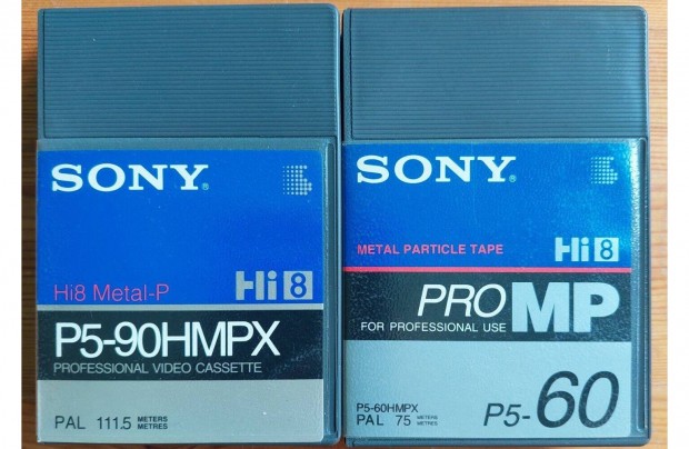 2-DB Sony Hi 8 8mm Digital8 Metal Videokamera Kazetta Vide Kazetta