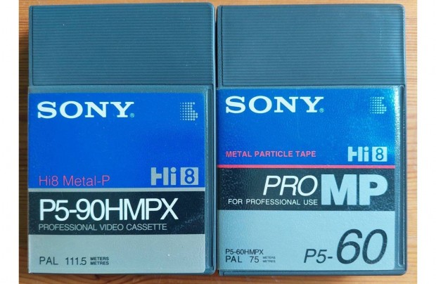 2-DB Sony Hi 8 8mm Digital8 Metal Videokamera Kazetta Vide Kazetta