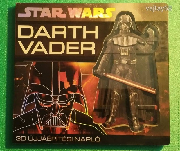 2 DB Star Wars Knyv: Darth Vader 3D jjptsi napl + Szereplk nag