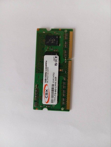 2 Gb DDR3 laptop RAM Csx 1333 MHz