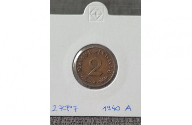 2 Reichspfennig - 1940 A