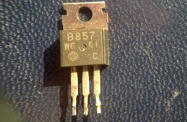 2 SB 857 tranzisztor , 50 V , 4 A , bontott , eredeti , tesztelt