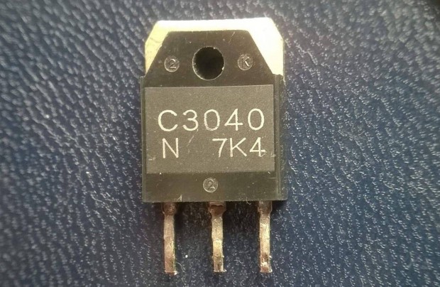 2 SC 3040 tranzisztor , N , 400 V , 9 A , bontott , eredeti