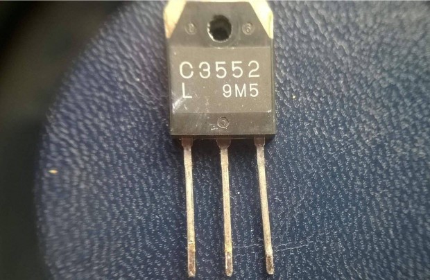 2 SC 3552 tranzisztor , N , 500 V , 12 A , bontott , eredeti