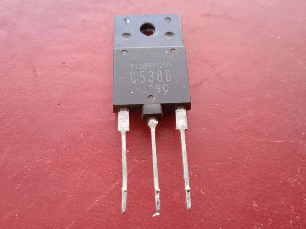 2 SC 5386 tranzisztor , TOSHIBA , 1500 V , 8 A , bontott , tesztelt