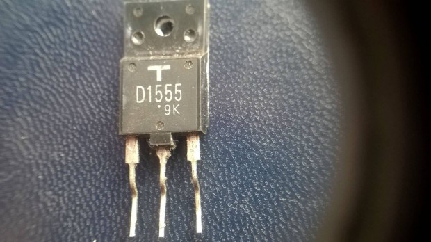 2 SD 1555 tranzisztor , N , 600 V , 5 A , bontott , tesztelt