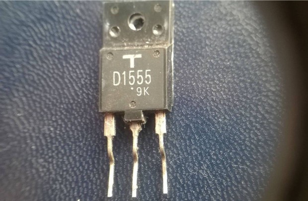 2 SD 1555 tranzisztor , N , 600 V , 5 A , bontott , tesztelt