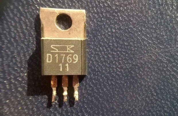 2 SD 1769 tranzisztor , N , Darl.+ dida ,120 V , 6 A , bontott