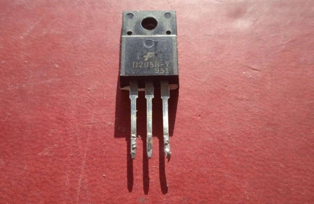 2 SD 2058 tranzisztor , 80 V , 3 A , NPN , Fairchild , bontott