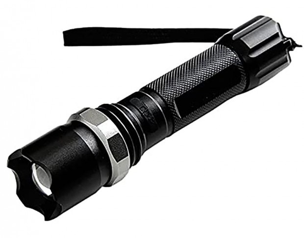 2 az 1-ben jratlthet LED zoom zseblmpa, XPE + COB LED