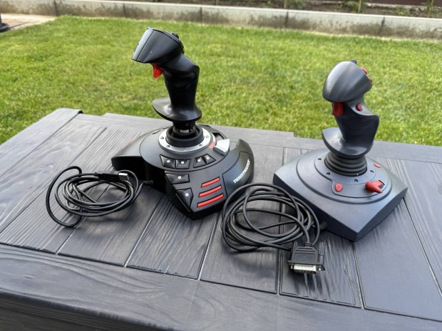 2 darab Joystick PC PS3, Logitech, Thrustmaster.